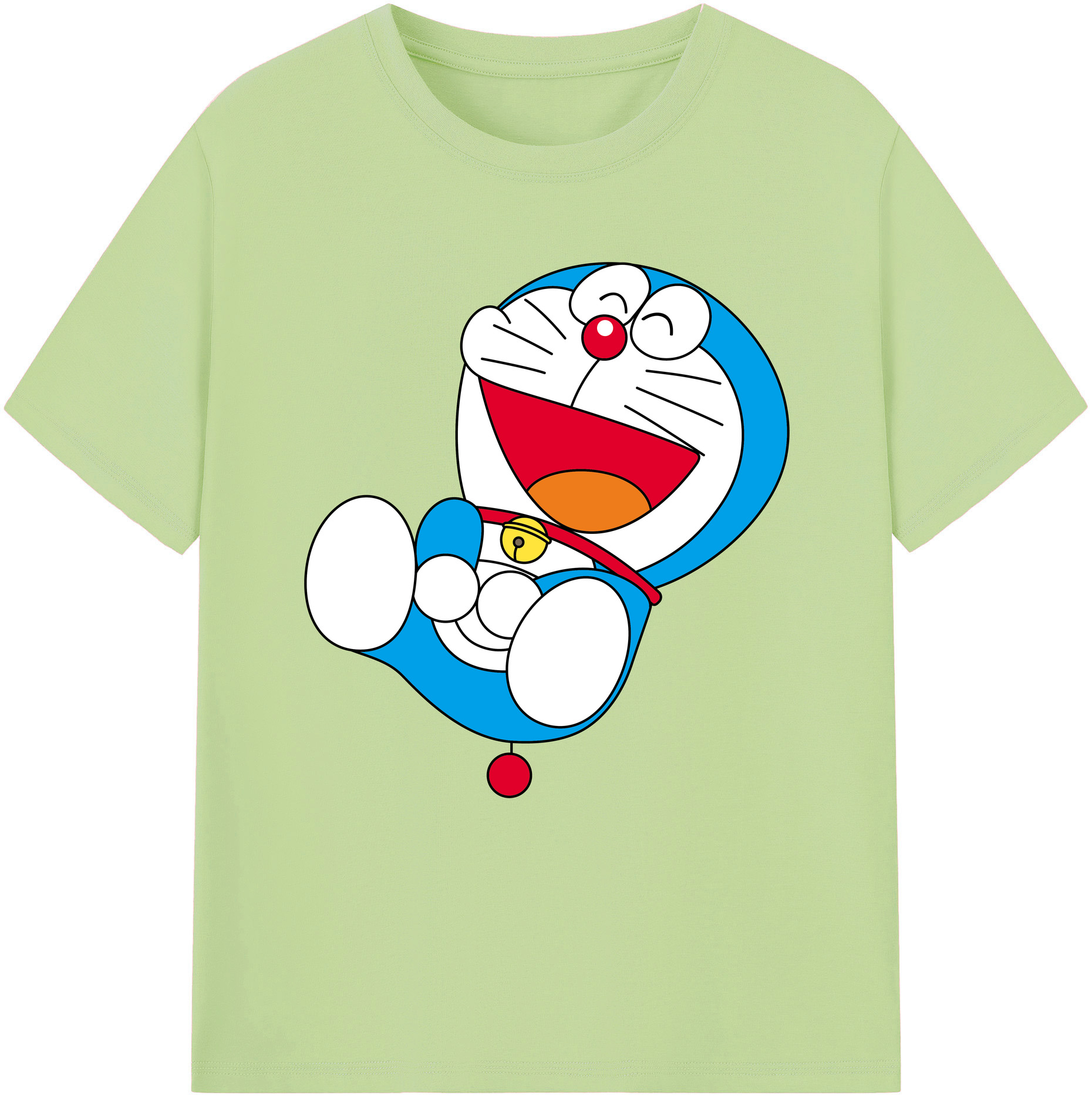 （画像用） ドラえもん Doraemon 綿100％半袖Tシャツ（フロントプリント）